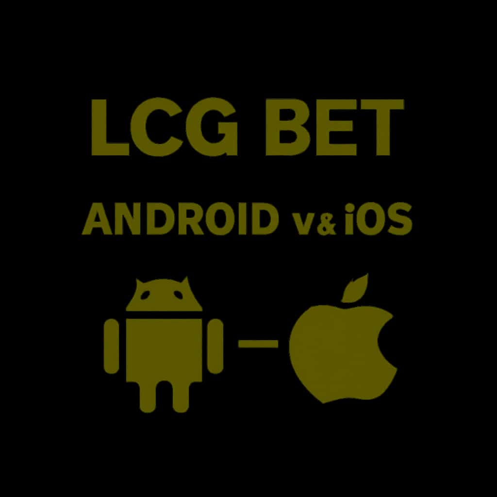 Icon representing Android vs iOS for LCG BET