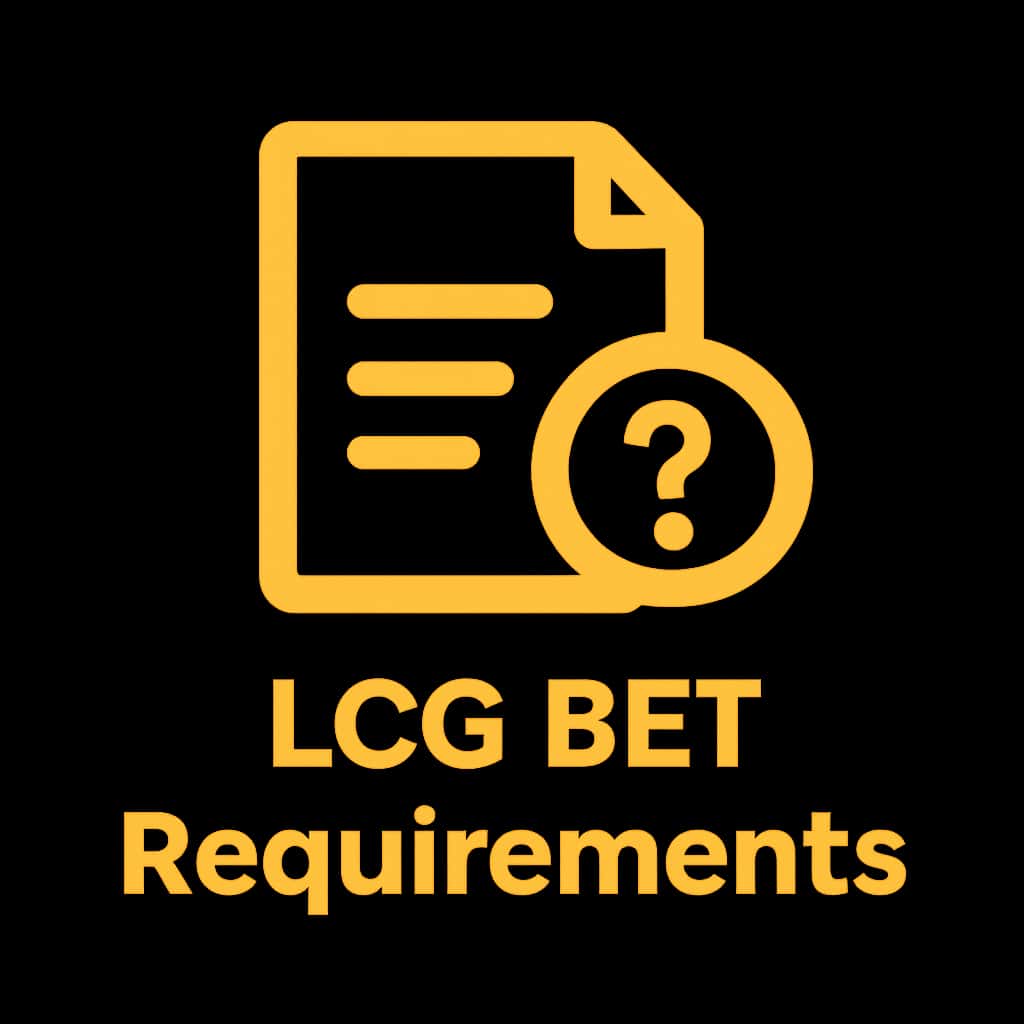 Icon representing the LCG BET requirements guide.