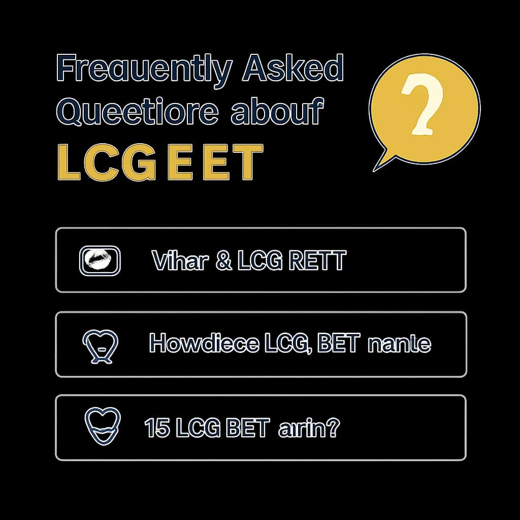 An educational diagram about installing LCG BET.
