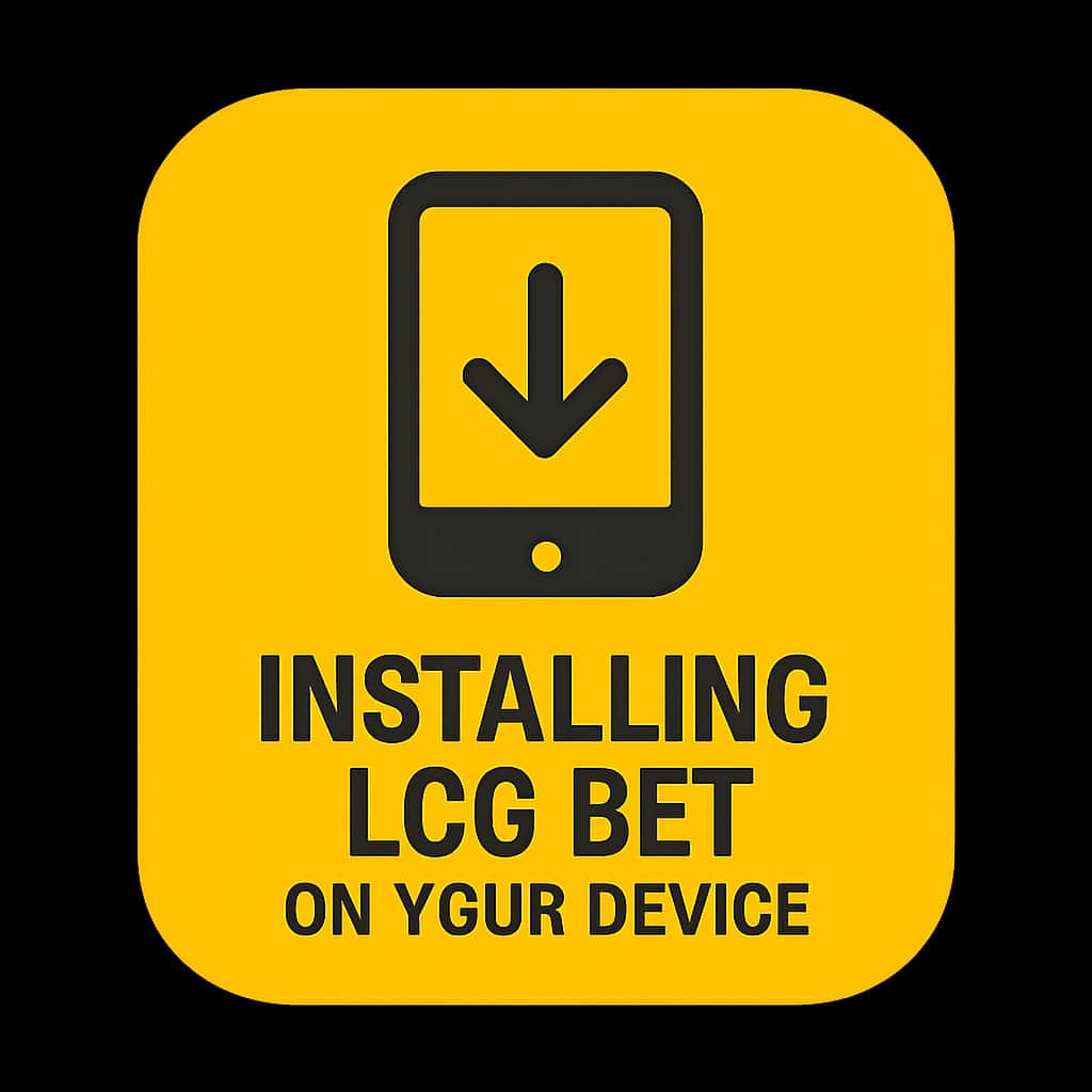 Icon representation for the guide on installing LCG BET.