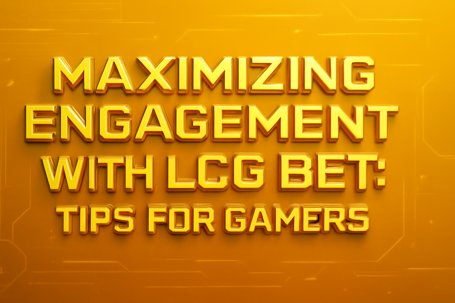 Informational scene illustrating LCG BET Download with '#fcc603' accents