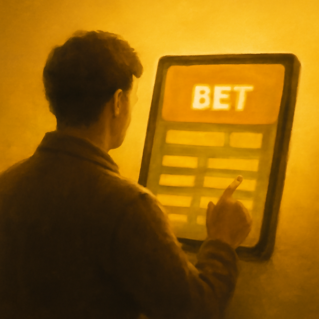 A minimalistic badge for LCG BET troubleshooting.