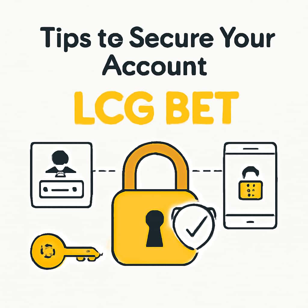 Illustration explaining the installation steps for LCG BET securely.