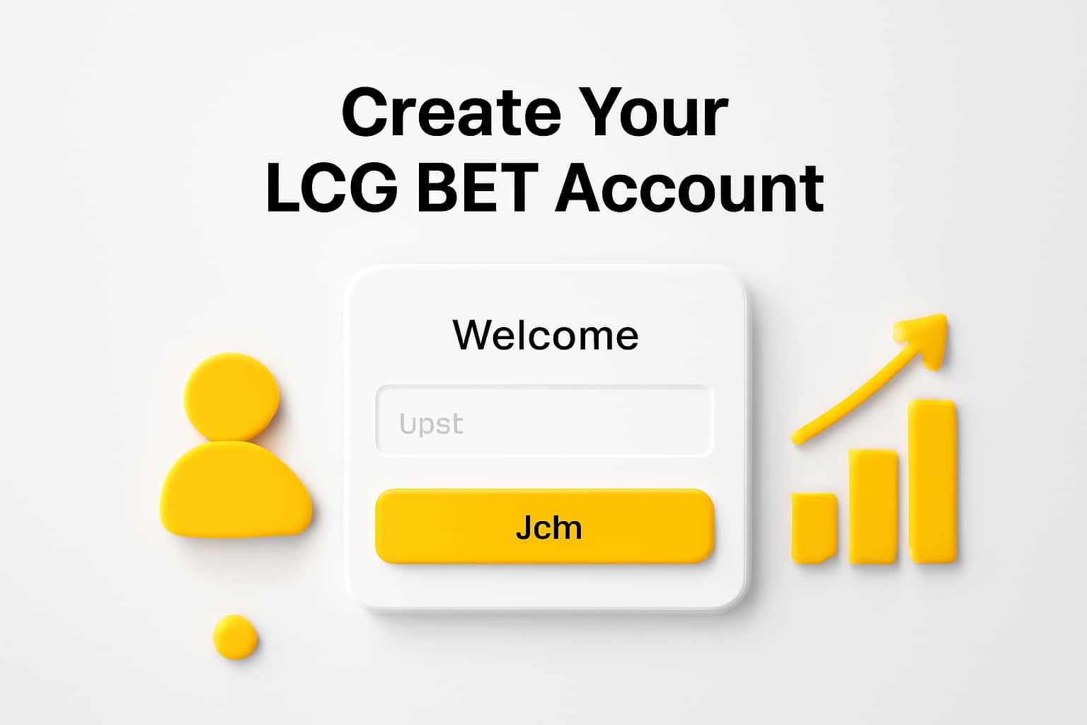 Create Your LCG BET Account Interface