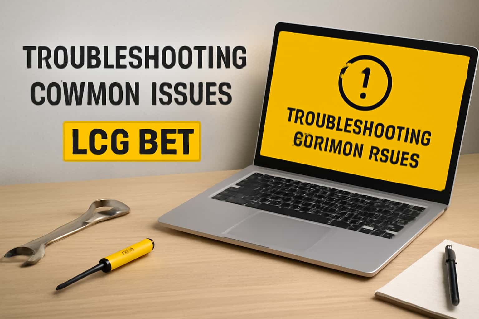An informative visual representation related to troubleshooting issues with LCG BET.