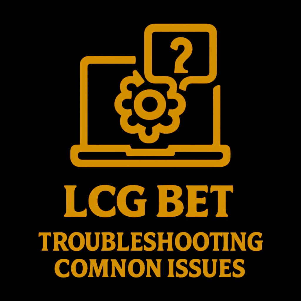 A minimalistic badge for LCG BET troubleshooting.