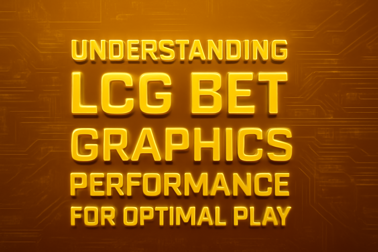 Informational scene illustrating LCG BET Download with '#fcc603' accents