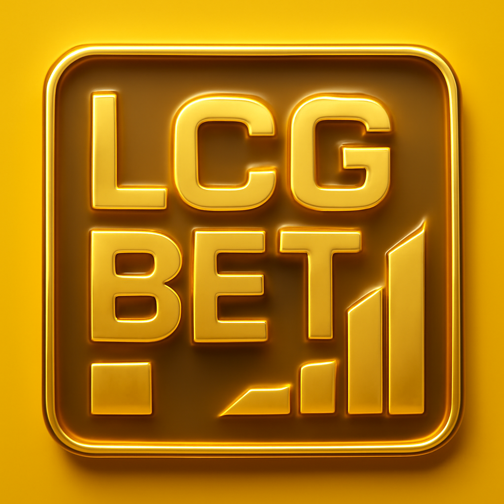 Badge concept for LCG BET Download in '#fcc603'