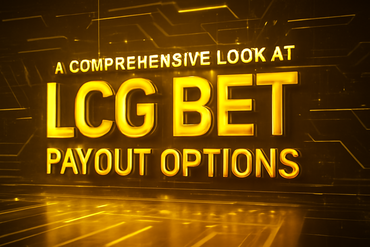 A futuristic representation of optimizing performance for LCG BET, highlighting technology and efficiency.