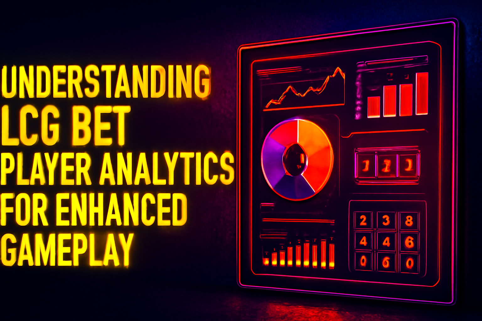 A futuristic scene highlighting security measures for the LCG BET account.