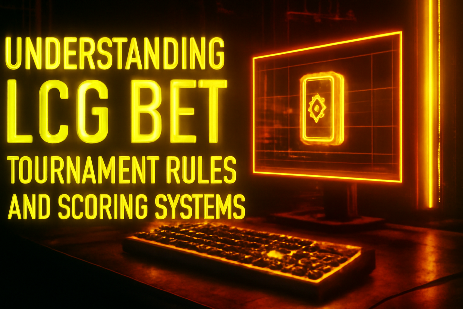 Informational graphic showcasing LCG BET app requirements.