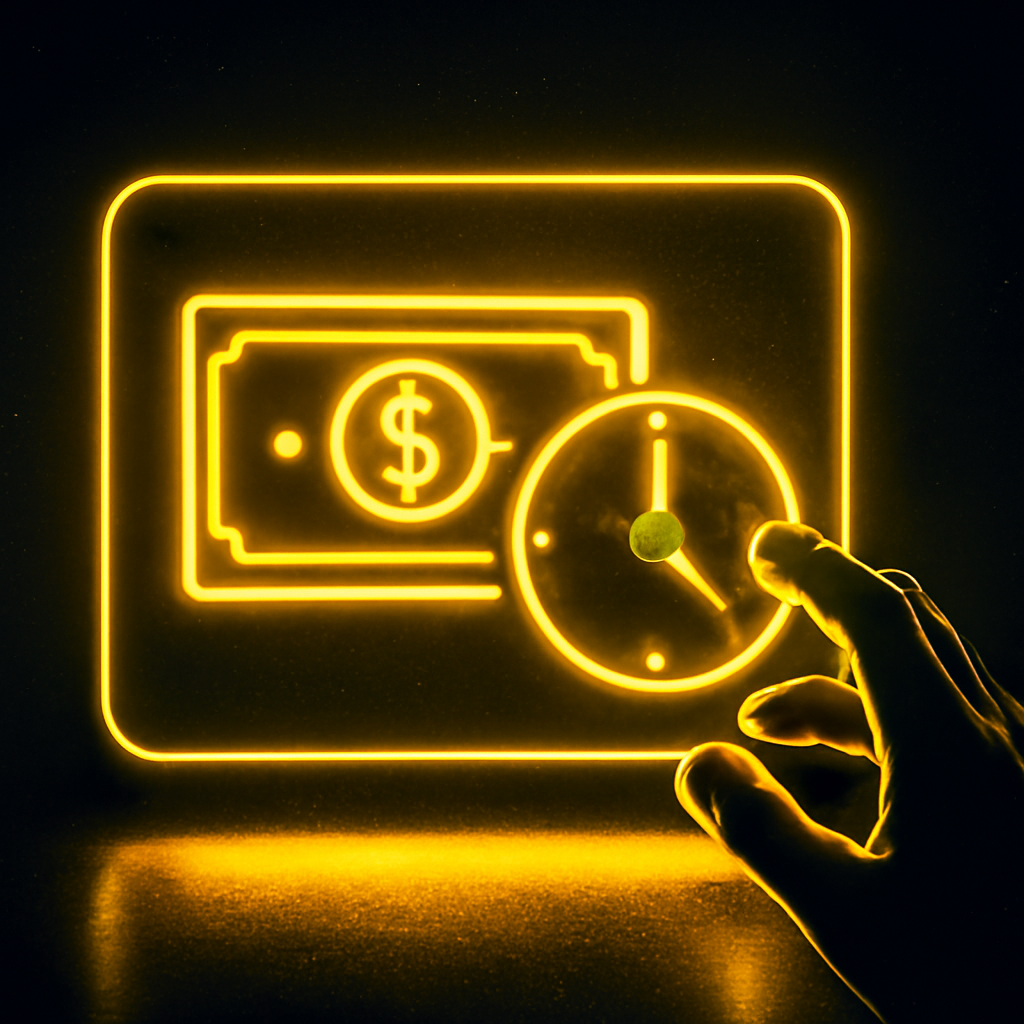 An icon symbolizing optimization in technology for LCG BET.